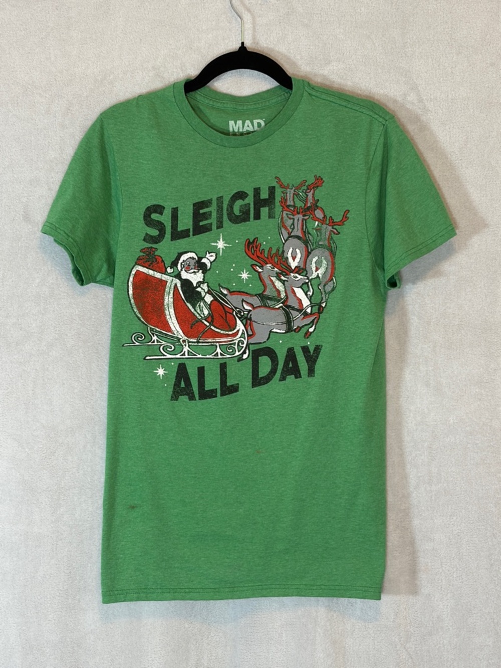 MAD Engine - Green - Graphic T-Shirt - S